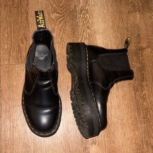 Dr. Martens Black Leather Boots